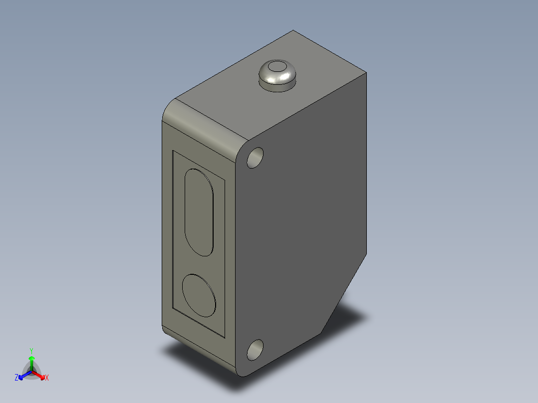 XH反射光电开关CX-444-主视图