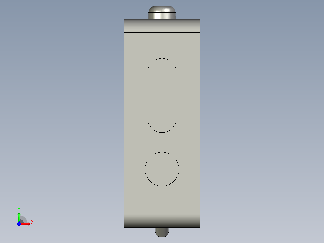 XH反射光电开关CX-444-前视图
