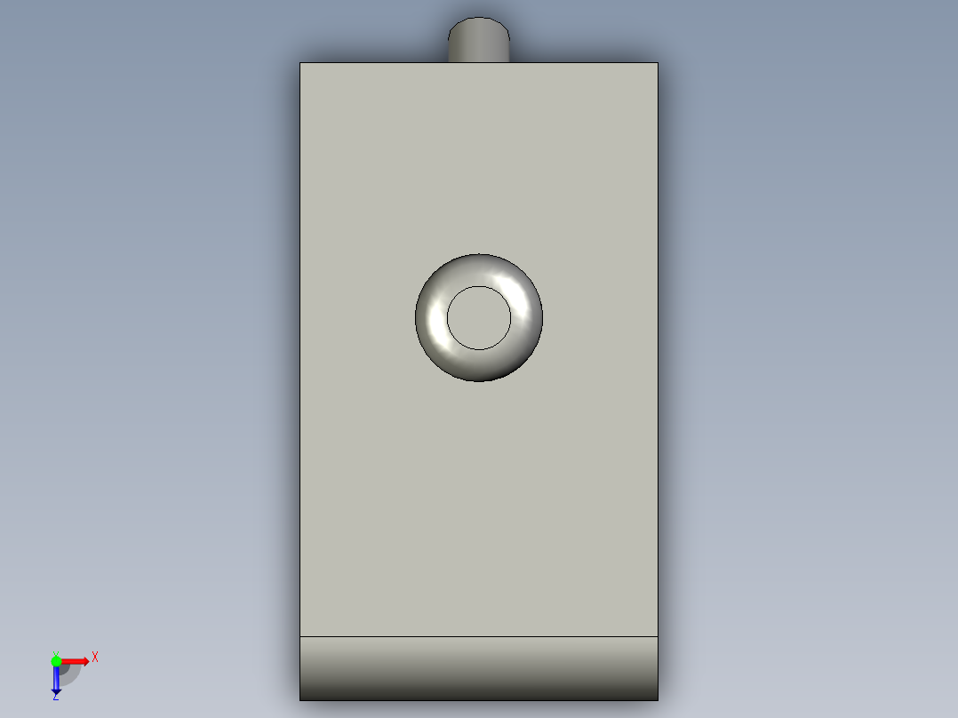 XH反射光电开关CX-444-俯视图