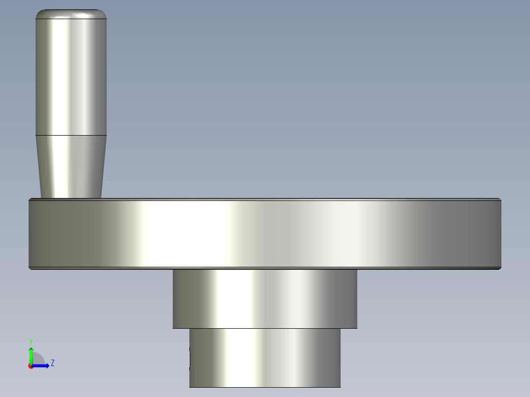 HBC56-D100-d12手轮左视图