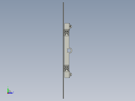 HX2115-02-11-00前后对中装置左视缩略图