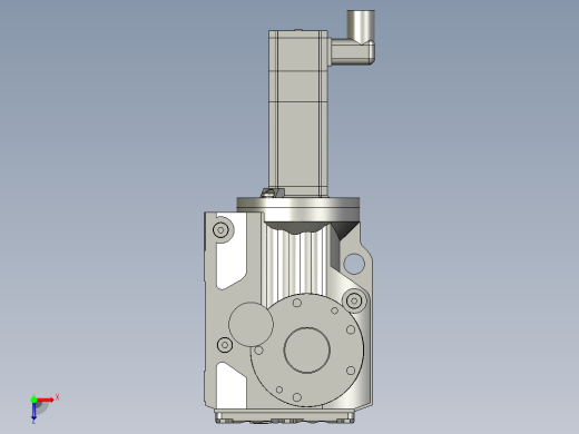 KA37CMP40M_BK_PK_RH1M_SB1伺服减速电机俯视缩略图