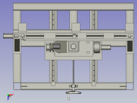快速定位的半自动打磨机俯视缩略图