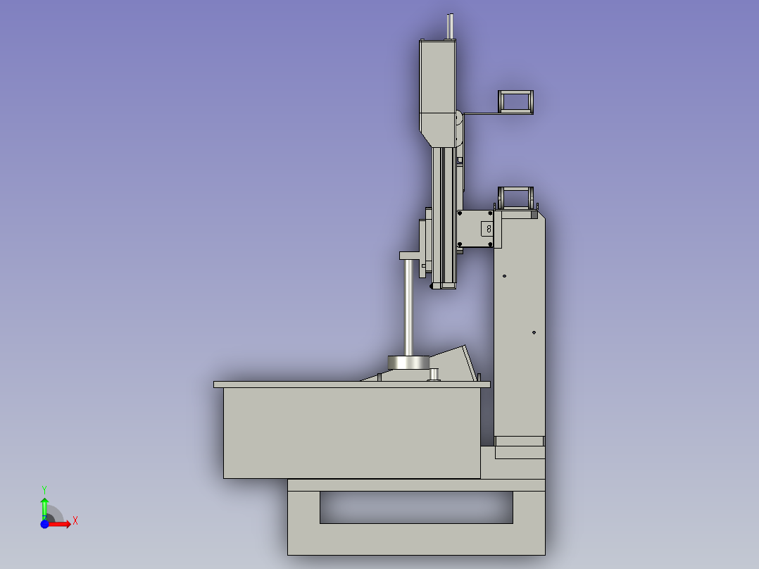 金具分拣前视图