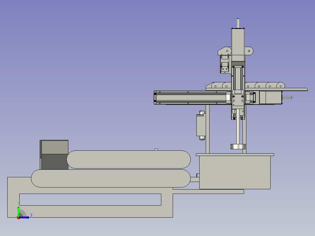 金具分拣左视图