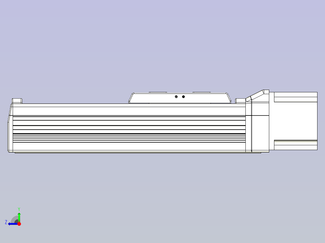 SMD65直连封闭式系列模组[SMD65-G-100L]右视图