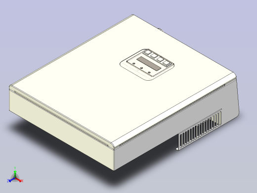 光伏逆变器5KW正等轴测缩略图