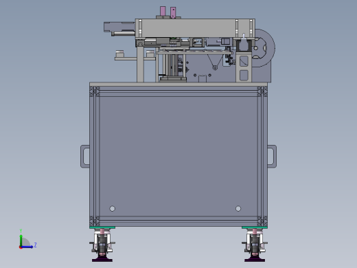 后盖组装贴合机(bom)sw17可编辑左视缩略图