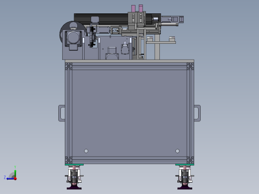 后盖组装贴合机(bom)sw17可编辑右视缩略图