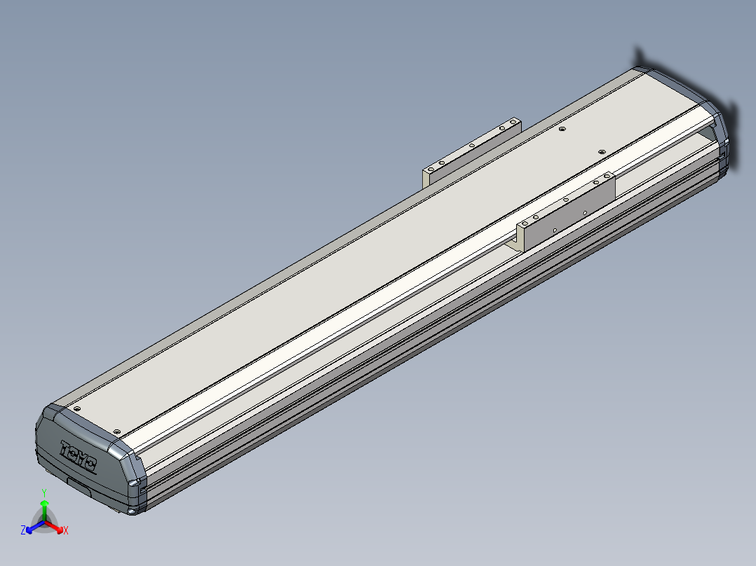 Toyo东佑达直线模组-ETH17-600-M-組合主视图
