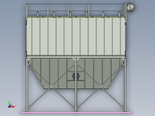 PPC96-6袋式除尘器前视缩略图