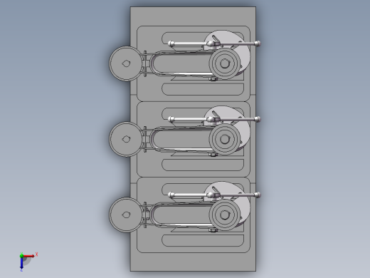 可调钻床5轴俯视缩略图