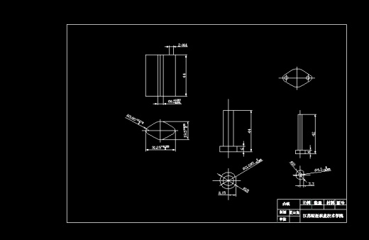 JB169-菱形垫片冲裁冲压模具设计冲孔落料复合缩略图
