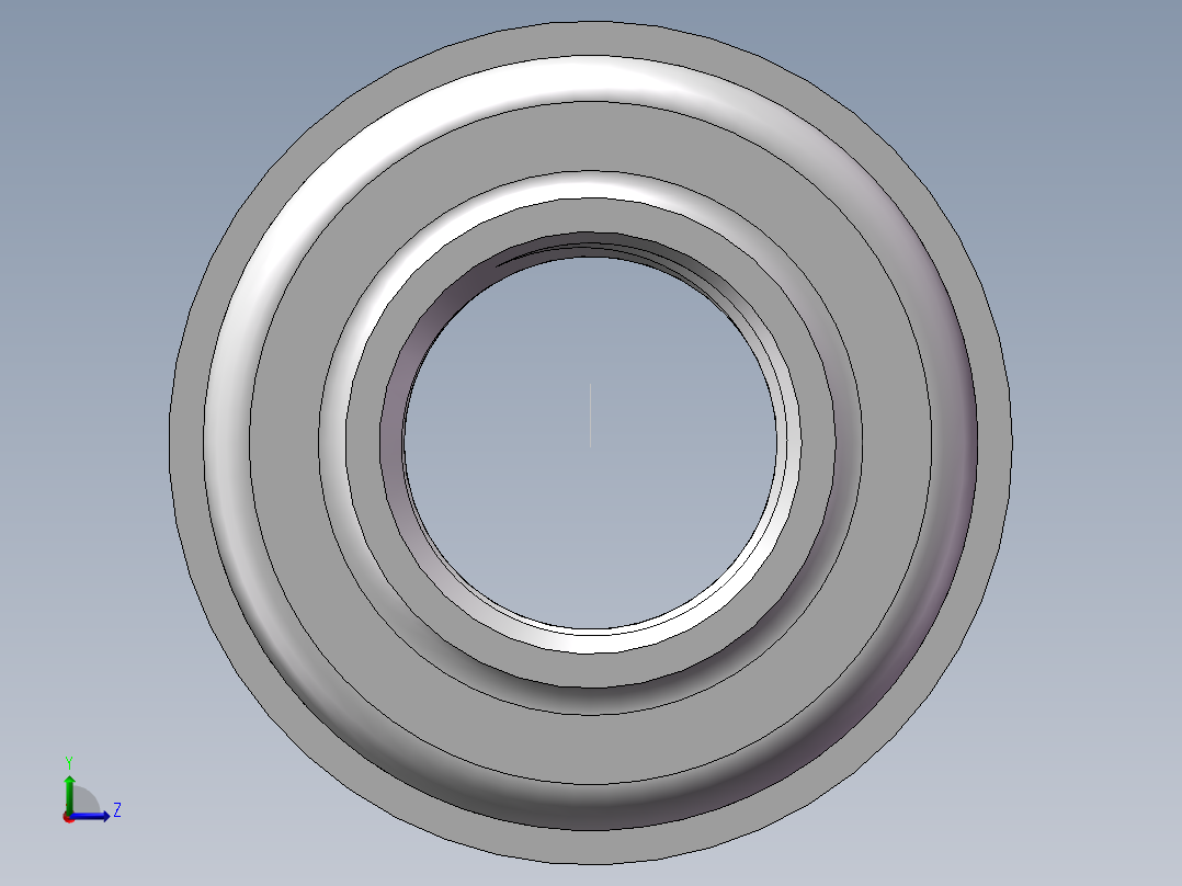 管箍-异径有边 DN40-DN20左视图