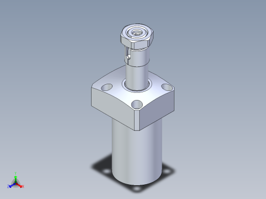 KOSMEKLHA0400-SR-Q15多系列多零件图纸模型