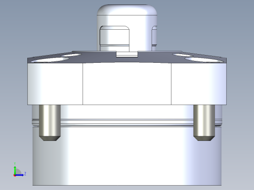 KOSMEKSFK3170-GN多系列多零件图纸模型左视缩略图