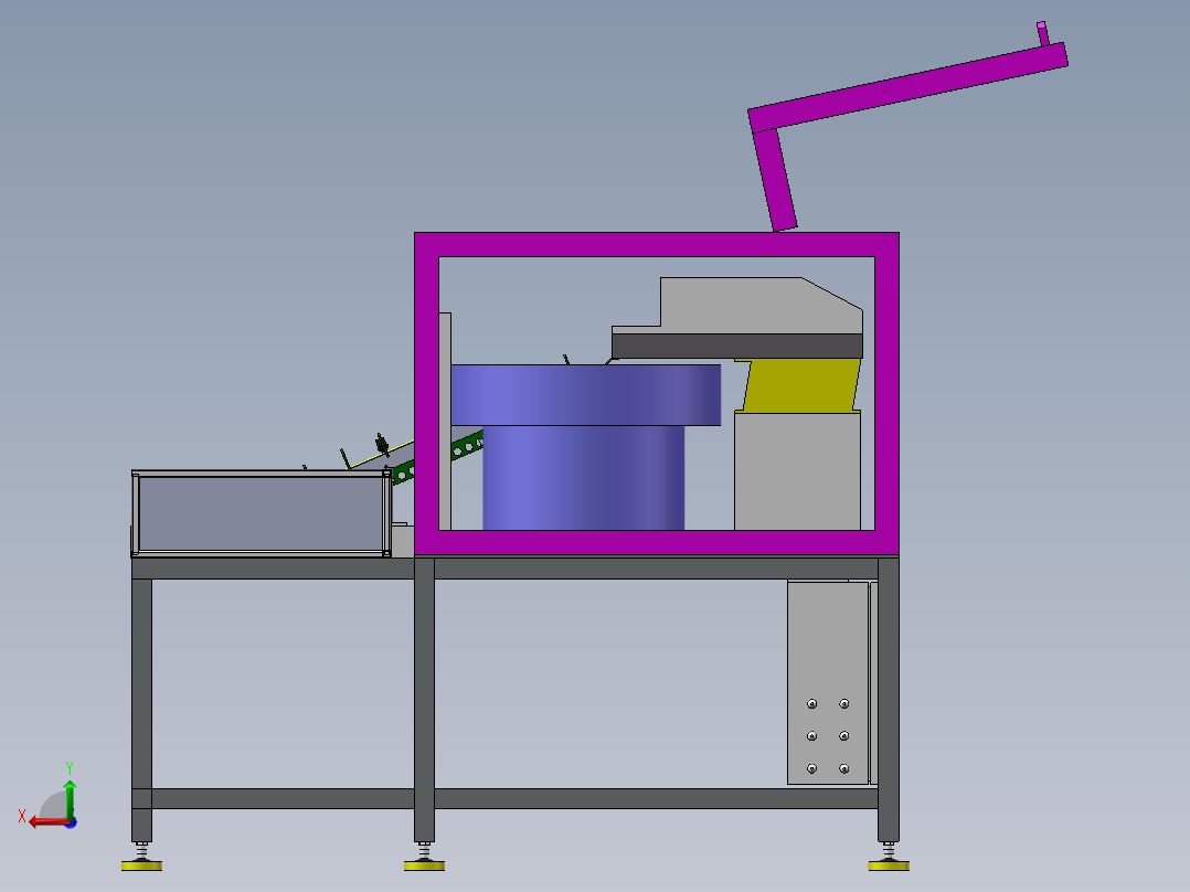8汽车厂螺母预装机后视图
