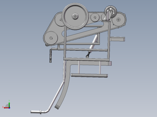 履带式轮椅后视缩略图