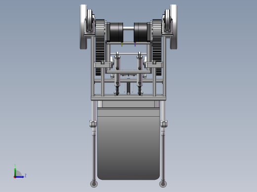 履带式轮椅左视缩略图