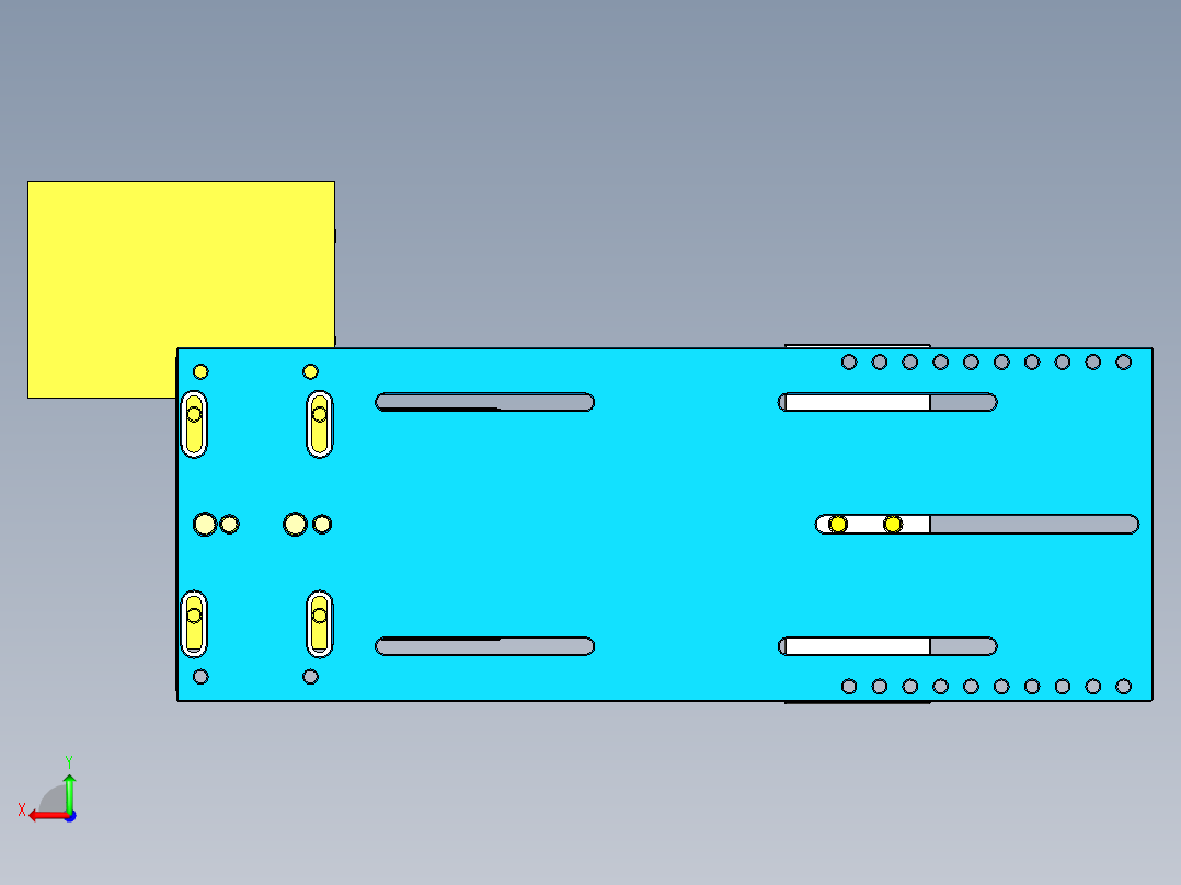 X3-笔记本CNC工装夹具三维模型CNC3-0729后视图