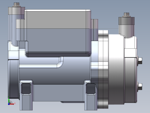小型涡旋压缩泵前视缩略图