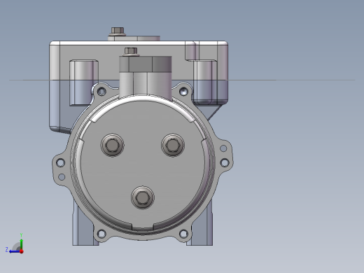 小型涡旋压缩泵右视缩略图