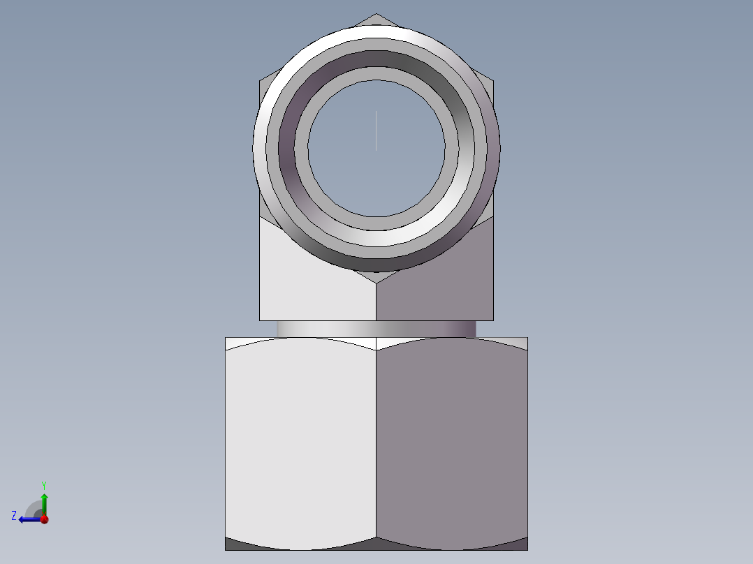 BC+BD 三通组合接头、BC-18右视图