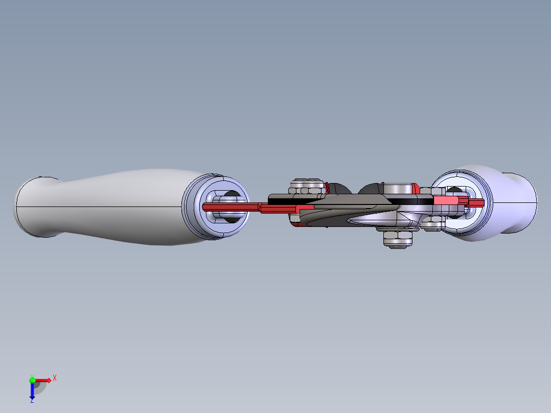 花园园艺剪刀俯视图