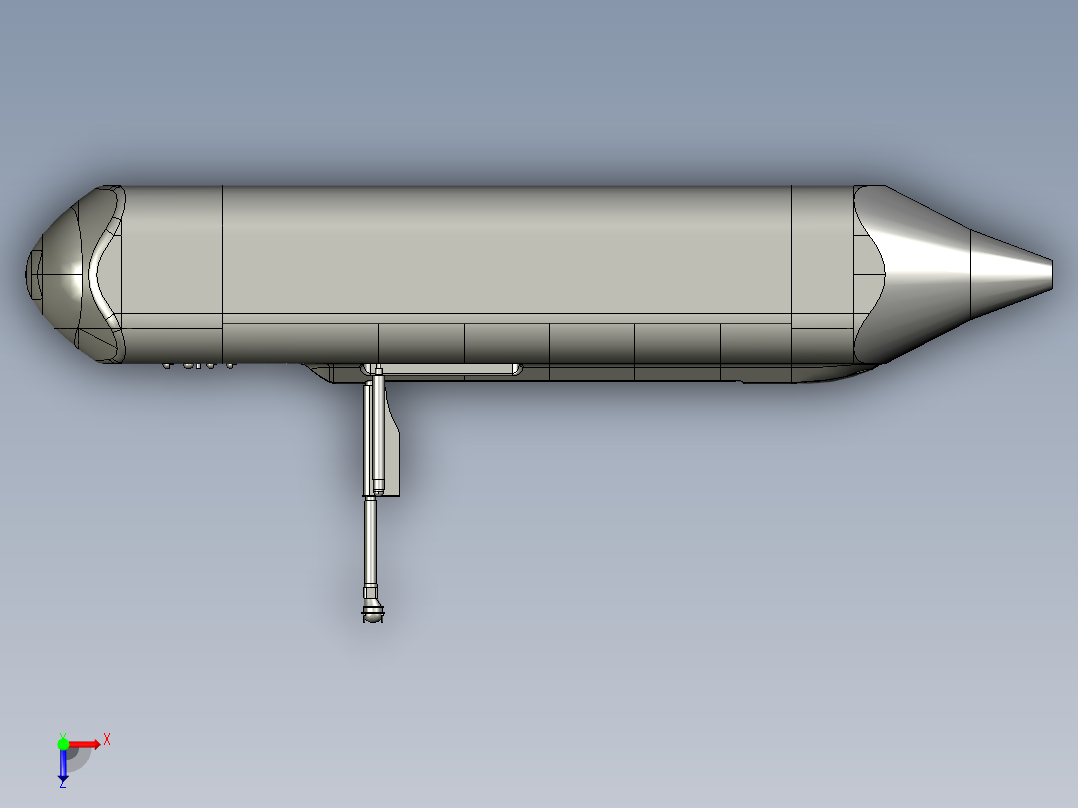 A0002756-波音XLUUV-回声航海者潜航器俯视图