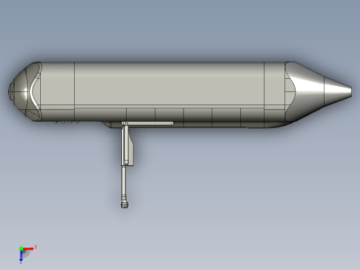 A0002756-波音XLUUV-回声航海者潜航器俯视缩略图
