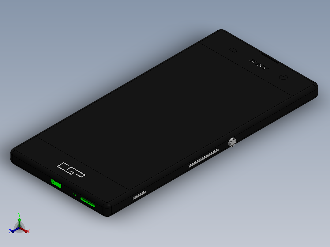 xperia cgpdesign education 12正等轴测图