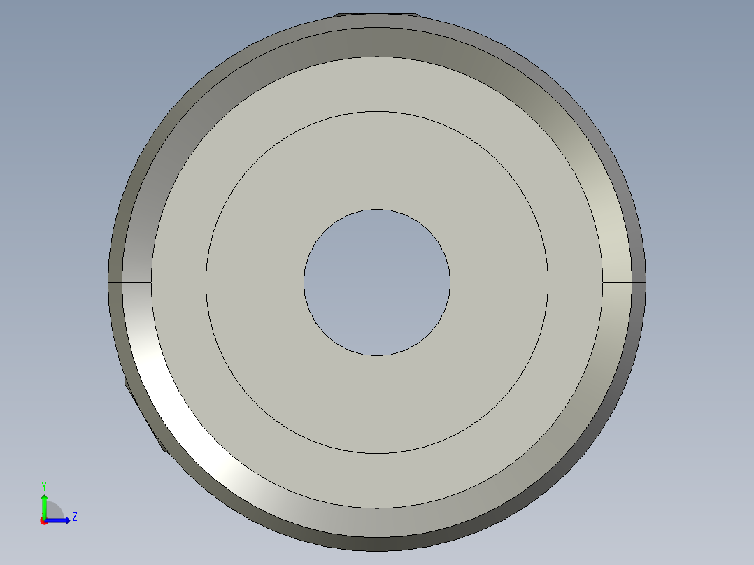 同步轮 HTPA20S3M100-K-P6左视图
