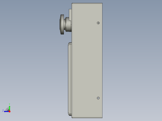 触摸屏装配体右视缩略图