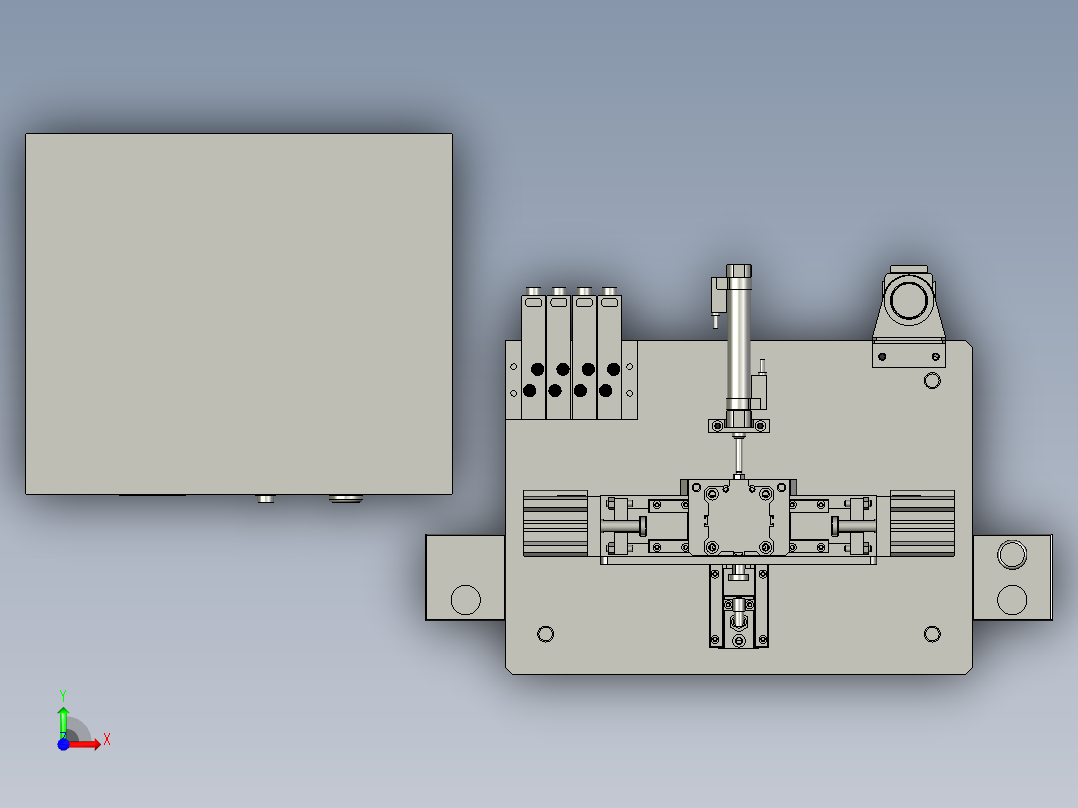 快速接头装配一体机前视图