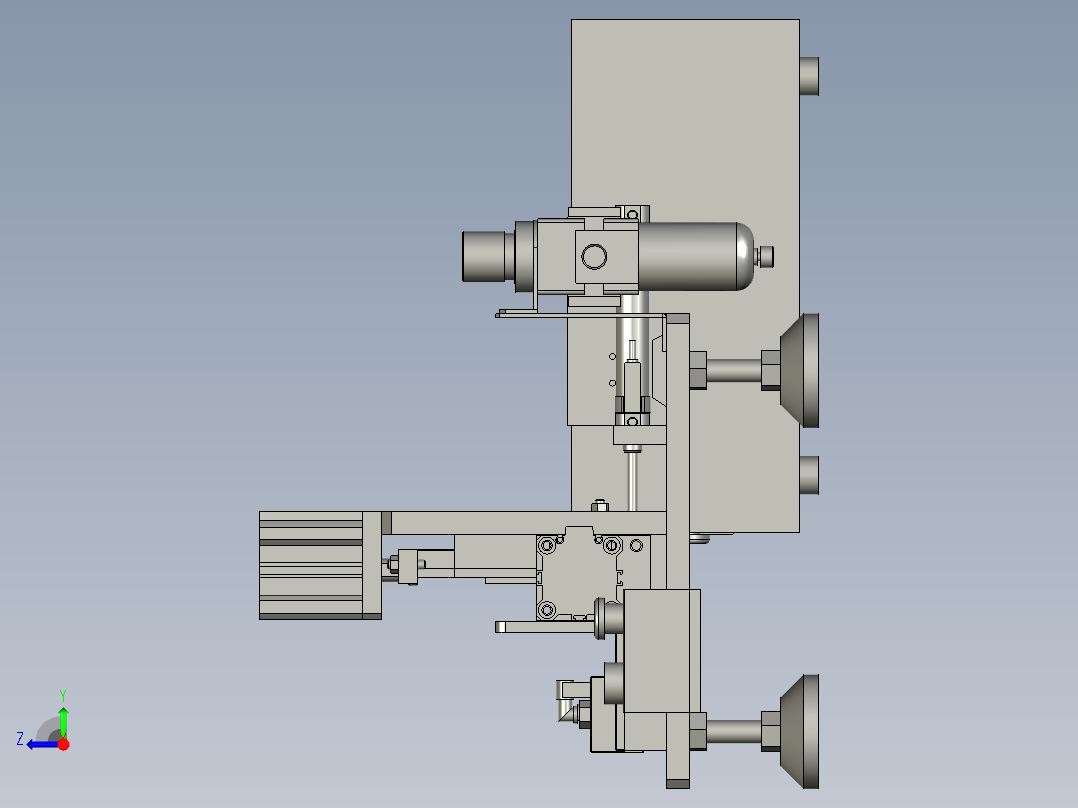 快速接头装配一体机右视图