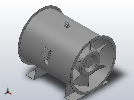 HTF-Ⅰ型 消防高温排烟轴流风机[HTF-Ⅰ-7]