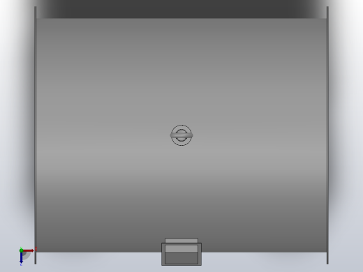 HTF-Ⅰ型 消防高温排烟轴流风机[HTF-Ⅰ-7]俯视缩略图