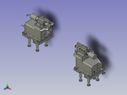 SAWH02-03400A0超声顶升机构(总)正等轴测缩略图
