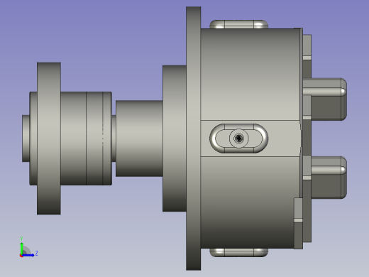 封边机-胶带放置组件左视缩略图