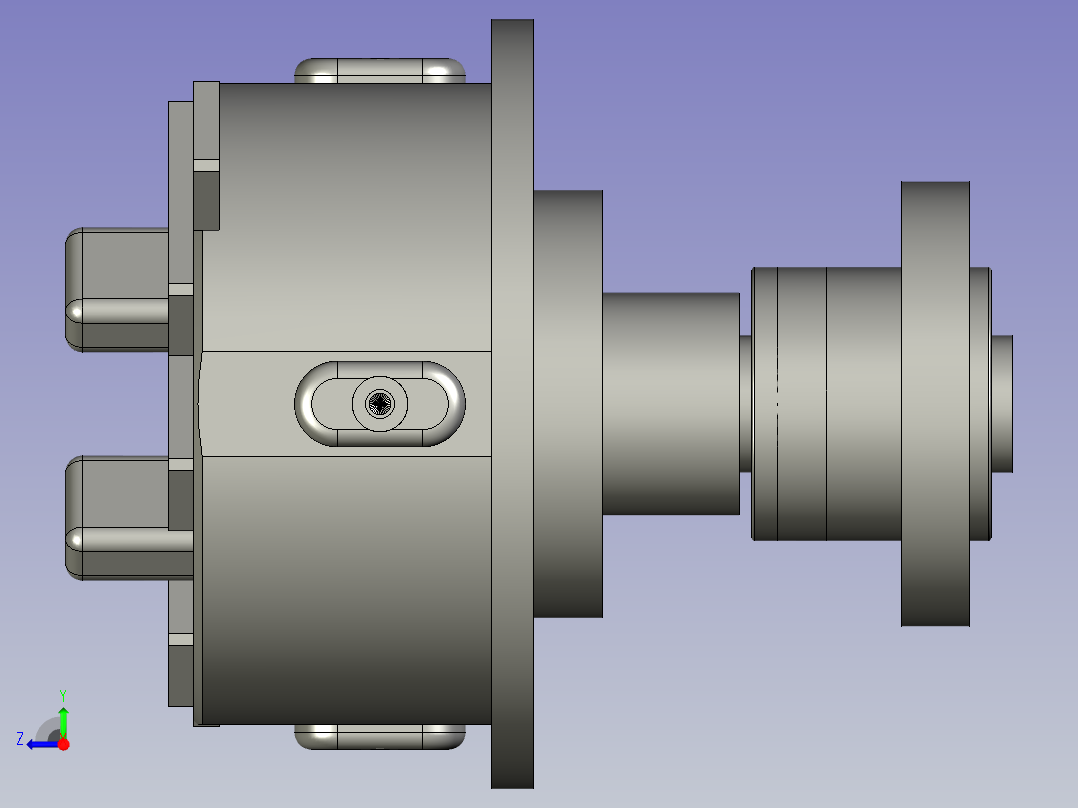 封边机-胶带放置组件右视图
