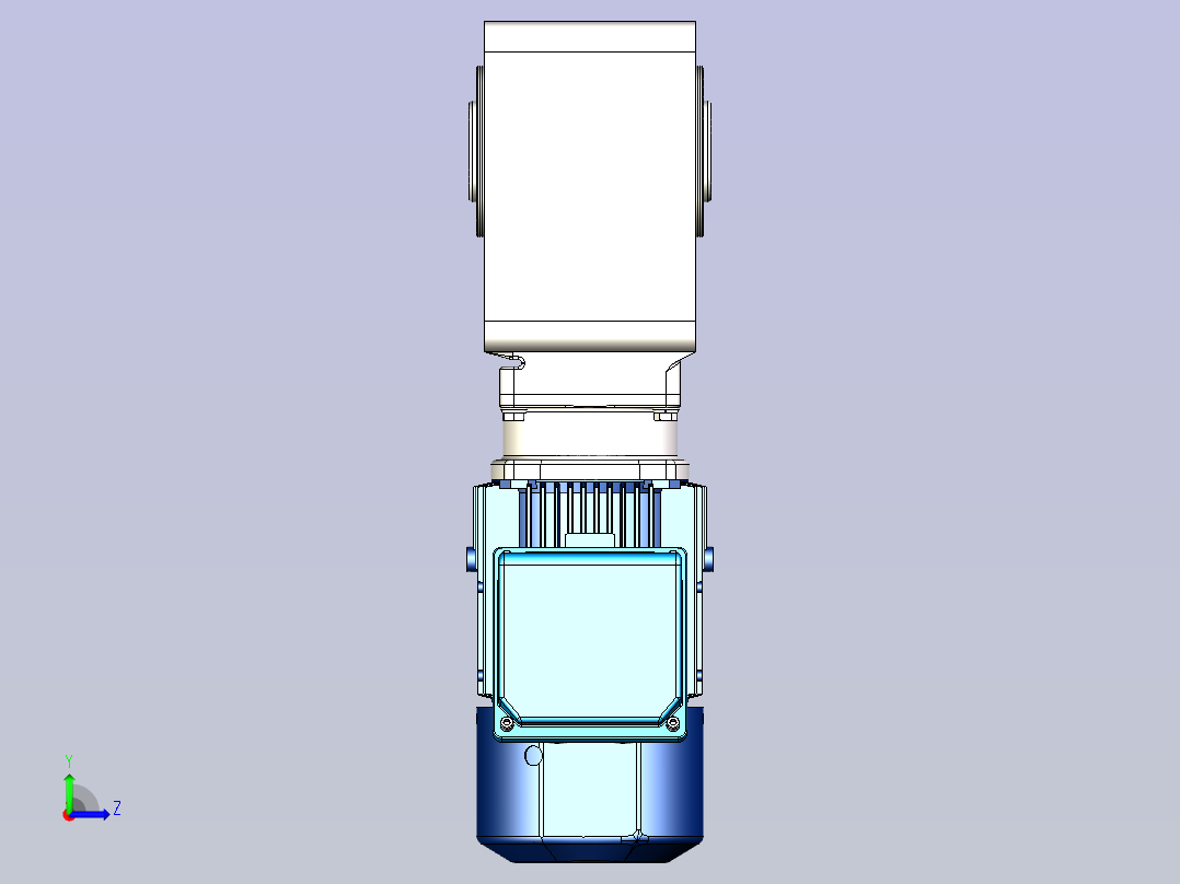 住友(SMT)减速机3D RNYM05-1530-AV,EV-B左视图
