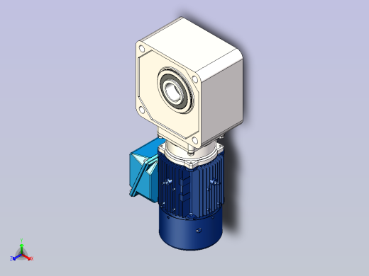 住友(SMT)减速机3D RNYM05-1530-AV,EV-B正等轴测缩略图