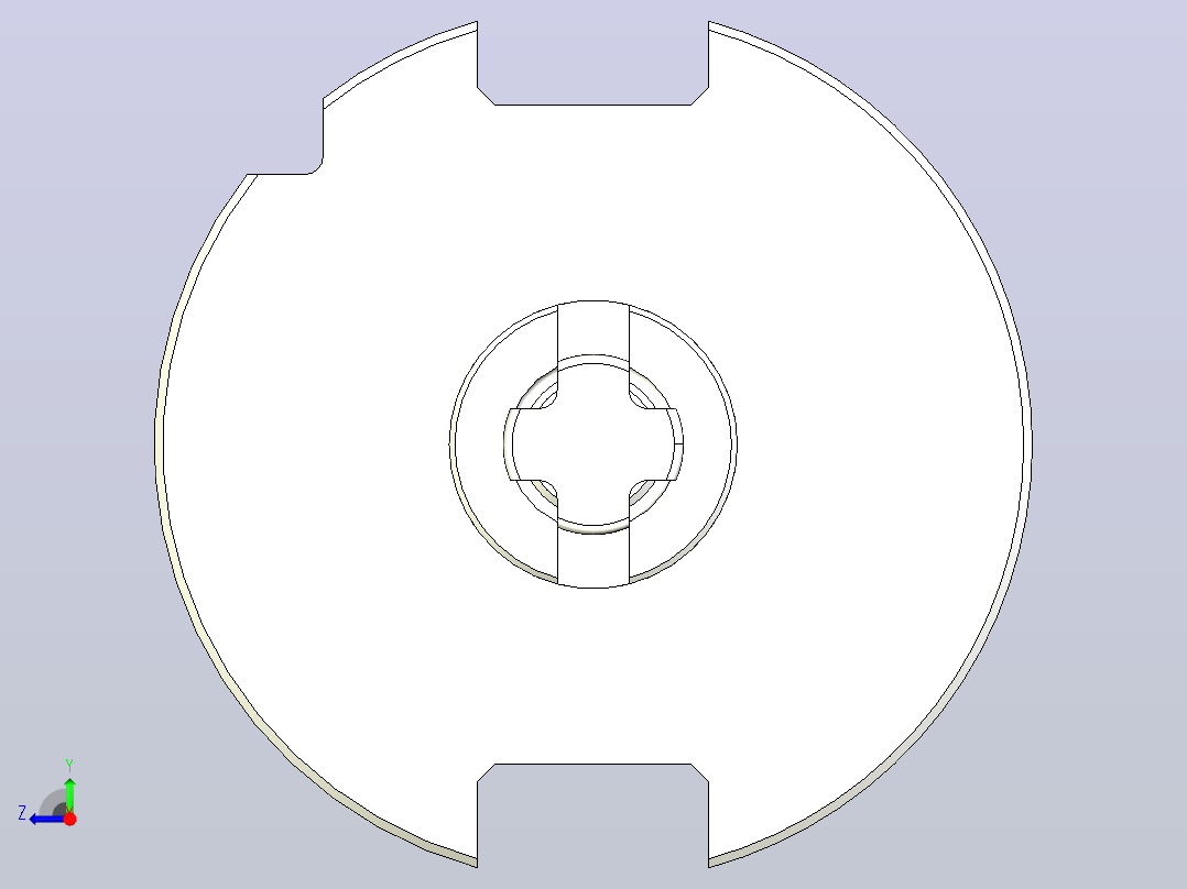 GB╱T 37891.3-2019[A型╱U型  7：24自动换刀圆锥柄刀杆A50-16-D]右视图