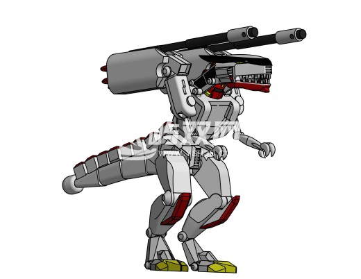 k-rex恐龙机器人造型缩略图