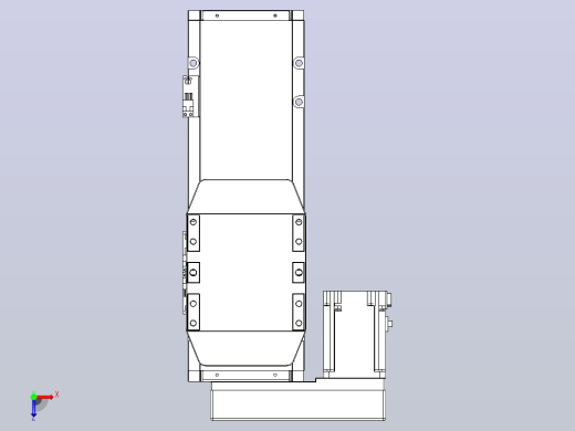 滚珠丝杠直线轴内置导轨TPA-GCR-150-2010C-L200-ML-M75-N3俯视缩略图