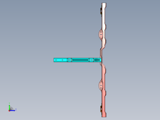 FNA2801500（前保横梁总成装置）左视缩略图