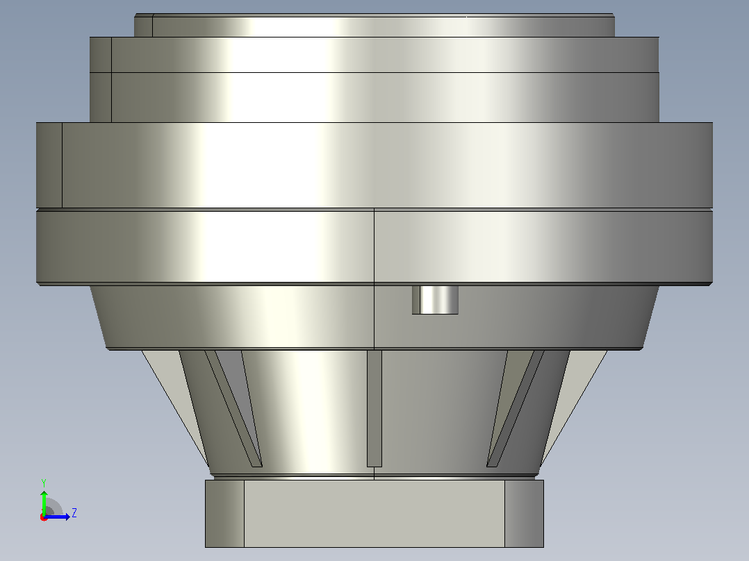 RV减速器常规产品外形图ZD-190BX-   -REA2-Z-B-19KEY-7090M5-3101左视图