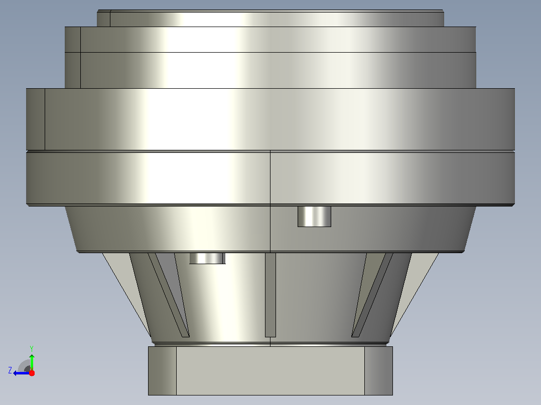 RV减速器常规产品外形图ZD-190BX-   -REA2-Z-B-19KEY-7090M5-3101右视图