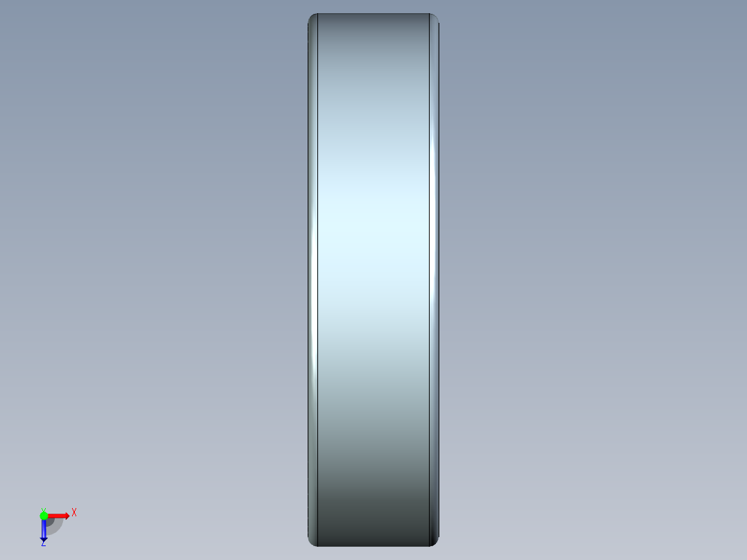 roe球轴承模型俯视图