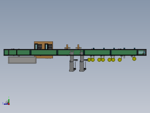 自动焊接流水线右视缩略图